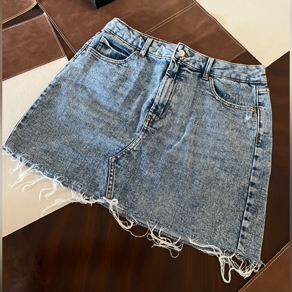Wild Fable Jean Skirt
